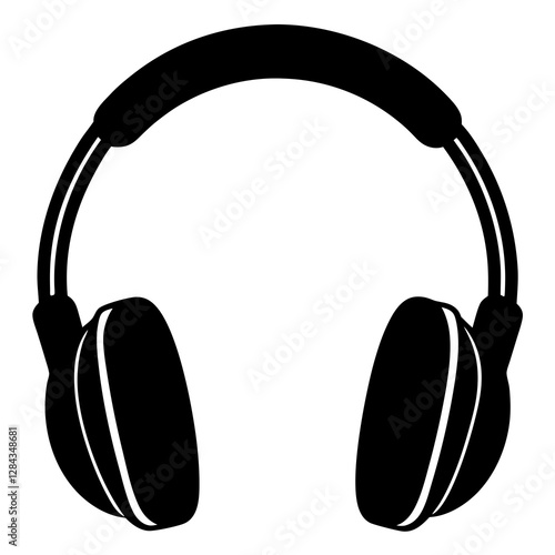 headphones isolated on white background
