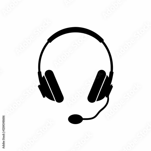 headphones icon vector illustration
