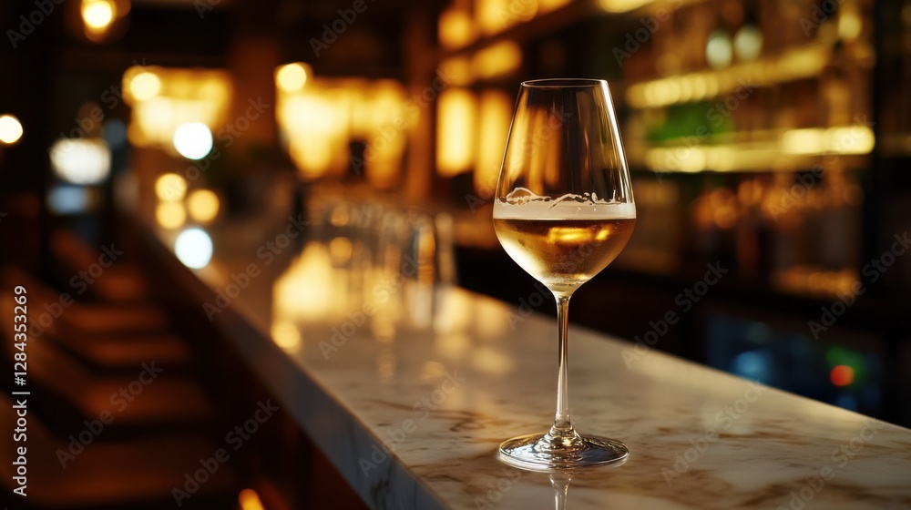 Moderate drinking in a chic lounge bar. Featuring luxury and sophistication Moderate drinking in a chic lounge bar. Featuring luxury and sophistication