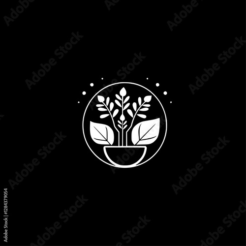Plants - High Quality Vector Logo - Vector illustration ideal for T-shirt graphic