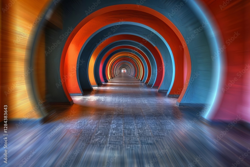 Naklejka premium creating a mesmerizing optical illusion.