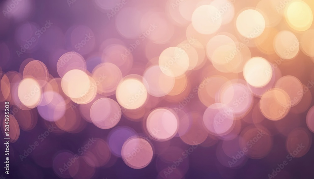 Fototapeta premium Bokeh effects celebration abstract background digital art soft focus artistic vision