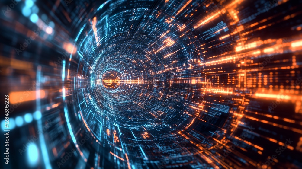 The Time Space Tunnel in the Data Torrent The Time Space Tunnel in the Data Torrent