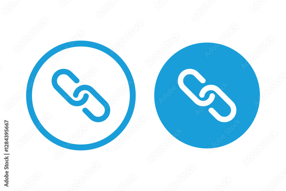 External link symbol icon vector. Link icon isolated on white background. Link vector icon. Hyperlink chain symbol External link symbol icon vector. Link icon isolated on white background. Link vector icon. Hyperlink chain symbol