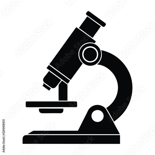 microscope vector illustration