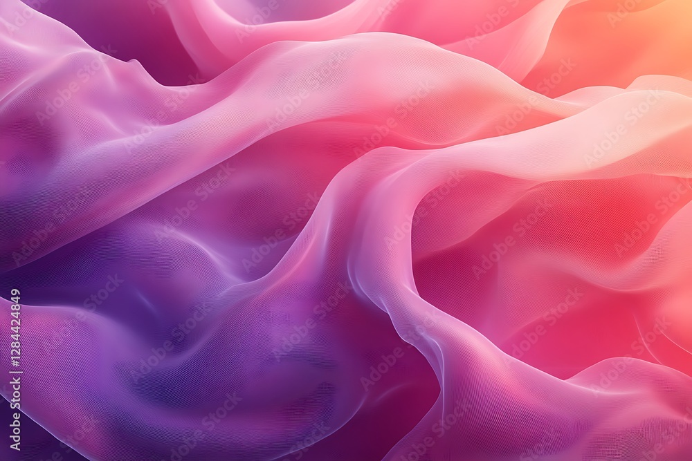 Soft flowing abstract illustration showing beautiful shades of pink and purple Soft flowing abstract illustration showing beautiful shades of pink and purple