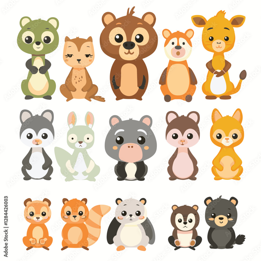 character, cute, animal, cartoon, vector, illustration, happy, set, design, graphic, funny, baby, zoo, adorable, background, art, collection, children, giraffe, isolated, lion, bear, child, kid, print character, cute, animal, cartoon, vector, illustration, happy, set, design, graphic, funny, baby, zoo, adorable, background, art, collection, children, giraffe, isolated, lion, bear, child, kid, print