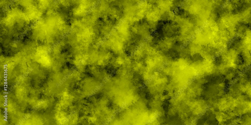 Abstract Green Smoke Texture Background with Dark Cloud Effect Abstract Green Smoke Texture Background with Dark Cloud Effect