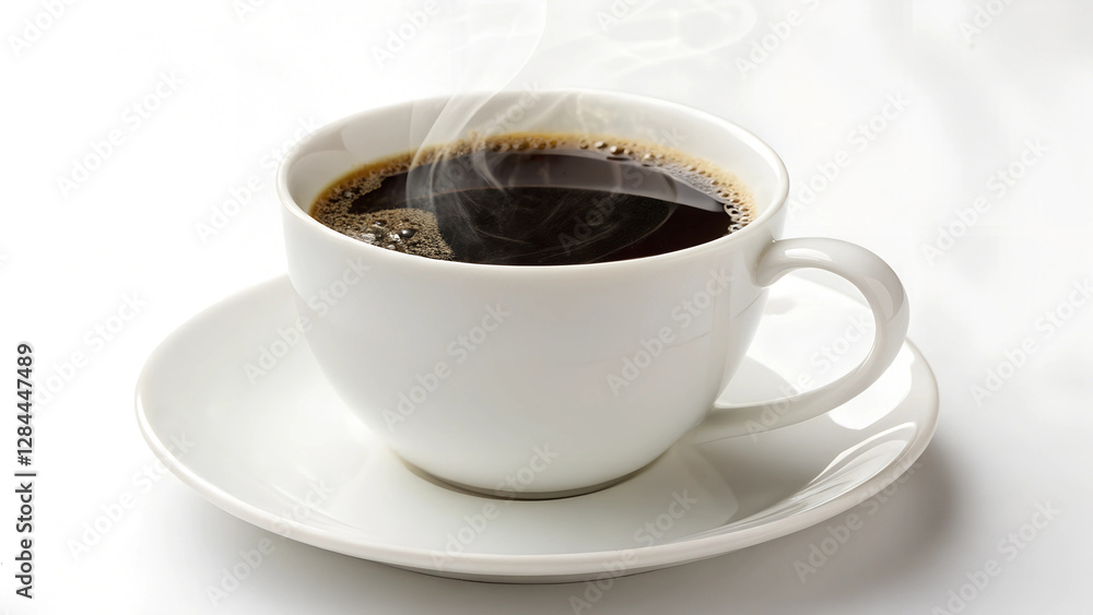 coffee cup isolated on a white background. coffee cup/mug with hot black coffee. isolated design element. coffee cup isolated on a white background. coffee cup/mug with hot black coffee. isolated design element.