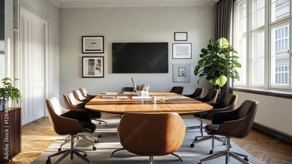 Modern and Elegant Conference Room Interior Design Modern and Elegant Conference Room Interior Design