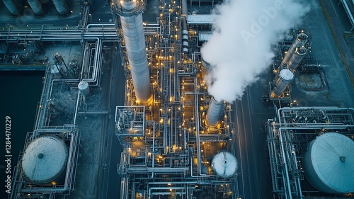 Oil Refinery, Chemical and petrochemical plant.