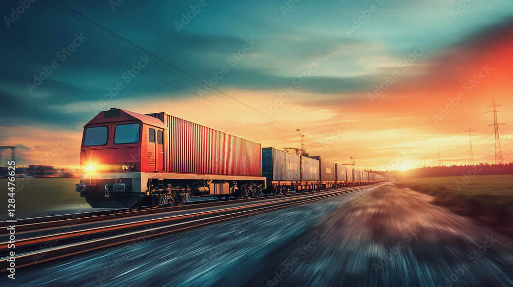 Global business of Container Cargo freight train for Business logistics concept, Air cargo trucking, Rail transportation and maritime shipping, Online goods orders worldwide. Container truck in ship Global business of Container Cargo freight train for Business logistics concept, Air cargo trucking, Rail transportation and maritime shipping, Online goods orders worldwide. Container truck in ship