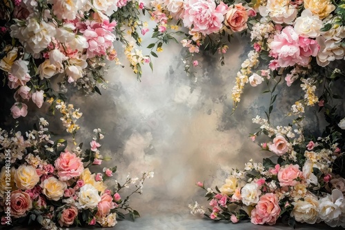 Wallpaper Mural Vintage wedding backdrop perfect for photography sessions. Torontodigital.ca