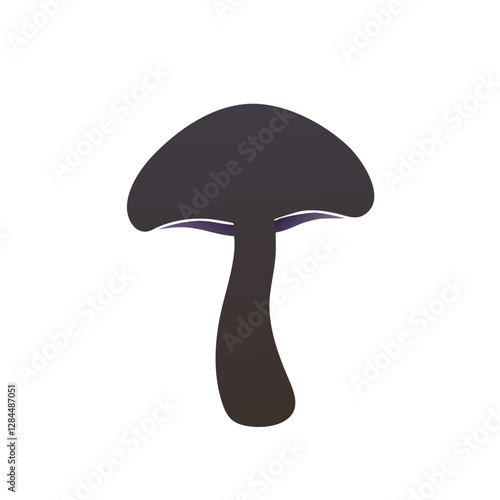mushroom, food, isolated, fungus, nature