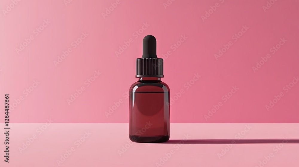 Minimalistic skin care packaging on table Minimalistic skin care packaging on table