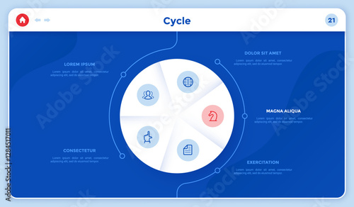 Modern Infographic Vector Template