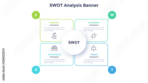Modern Infographic Vector Template