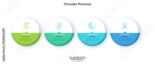 Modern Infographic Vector Template