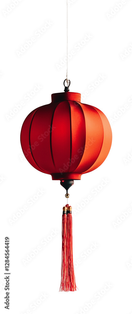 Chinese lantern isolated on transparent background. Chinese lantern isolated on transparent background.
