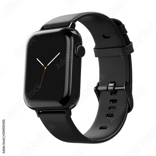 Apple Watch Isolated on Transparent Background