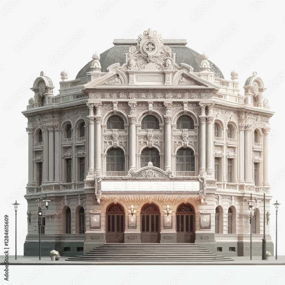 Fototapeta premium Classic building (3)