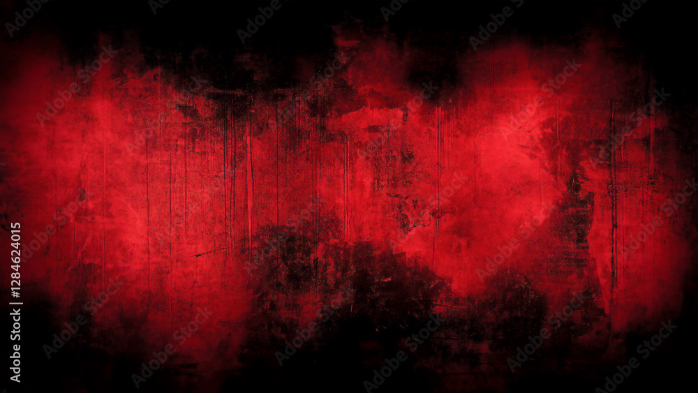 Rough and dramatic red grunge background with a smoky, mysterious feel, ideal for eerie visuals and horror-inspired artwork. Rough and dramatic red grunge background with a smoky, mysterious feel, ideal for eerie visuals and horror-inspired artwork.