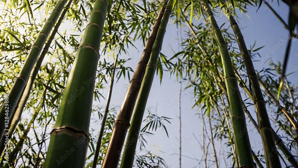 Fototapeta premium bamboo forest background