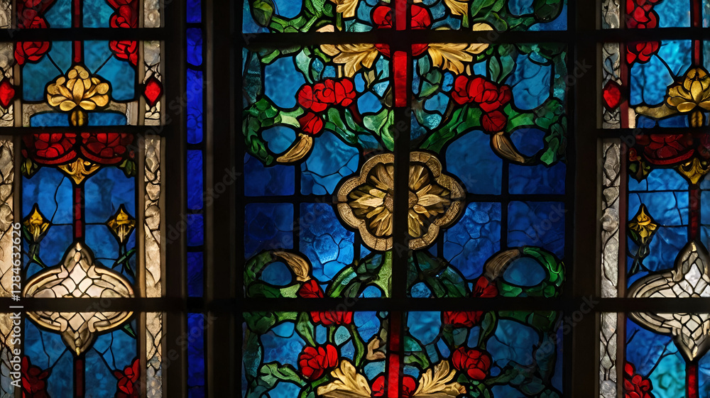 stained glass window stained glass window