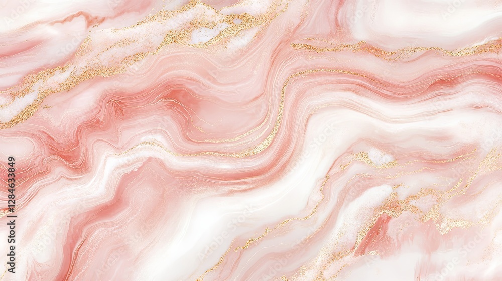 Luxury Pink Marble Texture with Alcohol Ink Effect Luxury Pink Marble Texture with Alcohol Ink Effect