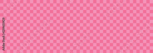 Seamless repeat pattern with ditsy hand drawn checkerboard in cotton candy pink and red. Soft pink and red checker for Valentines day, girls, cosmetics, teen projects and more