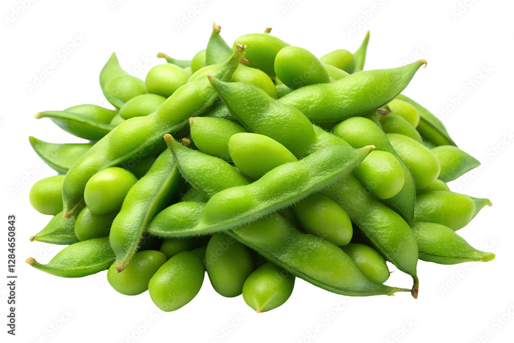 edamame green soybean isolated on transparent background edamame green soybean isolated on transparent background