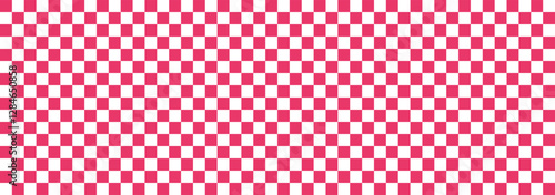 Seamless repeat pattern with ditsy hand drawn checkerboard in cotton candy pink and red. Soft pink and red checker for Valentines day, girls, cosmetics, teen projects and more