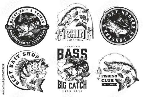 Unique designs for fishing shops and clubs