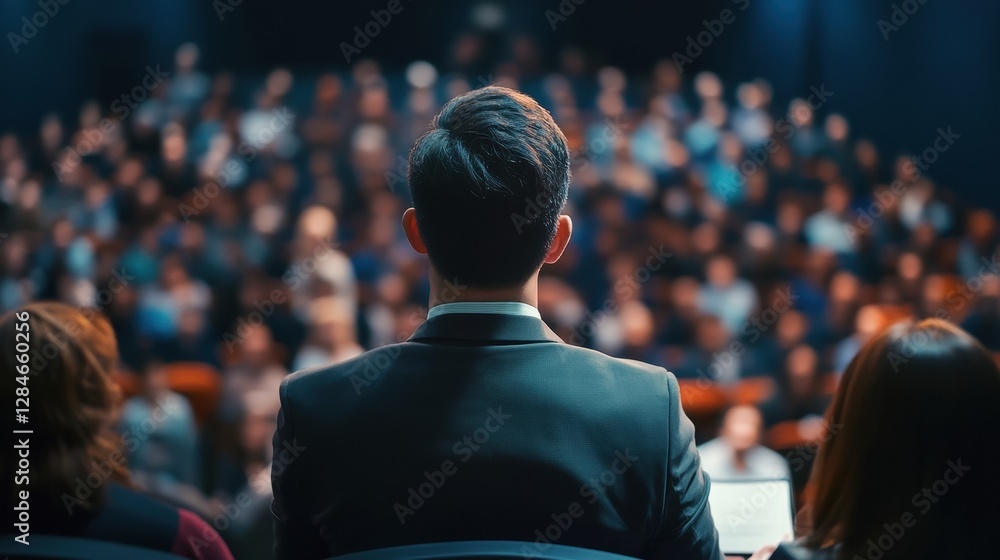 Asian Entrepreneur Delivering Insights to Attentive. Asian Entrepreneur Delivering Insights to Attentive.