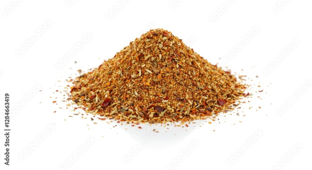 Pile of Dry Spice Mix for Cooking, Seasoning Food Preparation Pile of Dry Spice Mix for Cooking, Seasoning Food Preparation