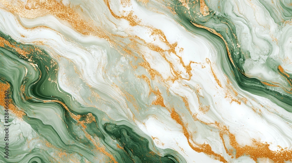 Luxury Green Marble Texture with Alcohol Ink Effect Luxury Green Marble Texture with Alcohol Ink Effect