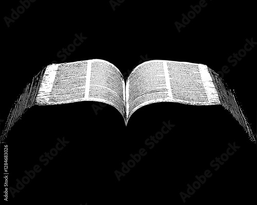 Open Book of Knowledge: A Timeless Piece of Art