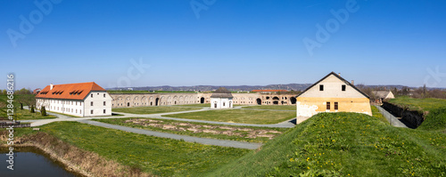 The Fortress of Slavonski Brod on a sunny day