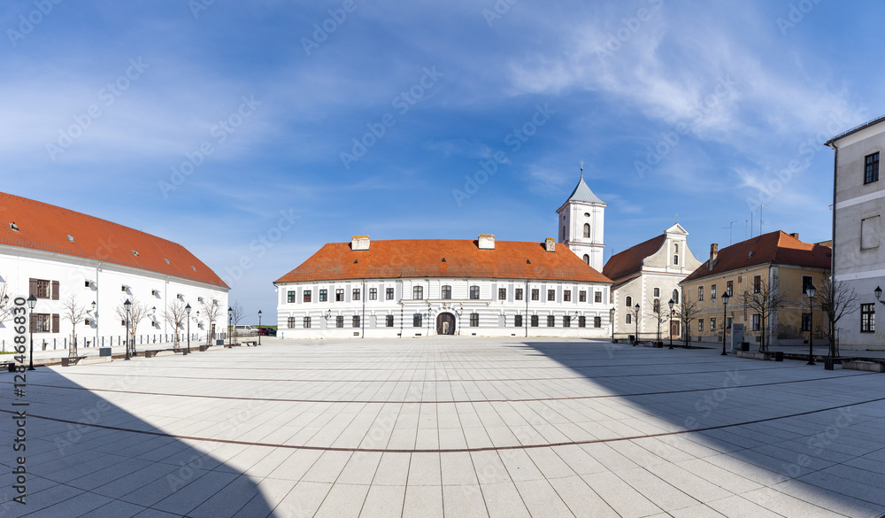 Αυτοκόλλητο Buildings and houses of the old town of Osijek