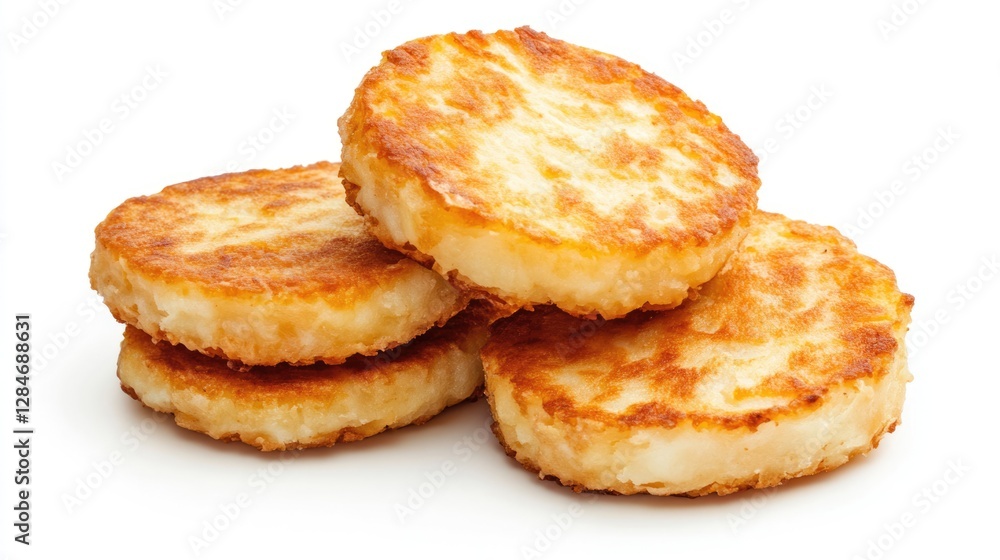 Golden-Brown Fried Cheese Cakes: A Delicious Stack of Crispy Treats Golden-Brown Fried Cheese Cakes: A Delicious Stack of Crispy Treats