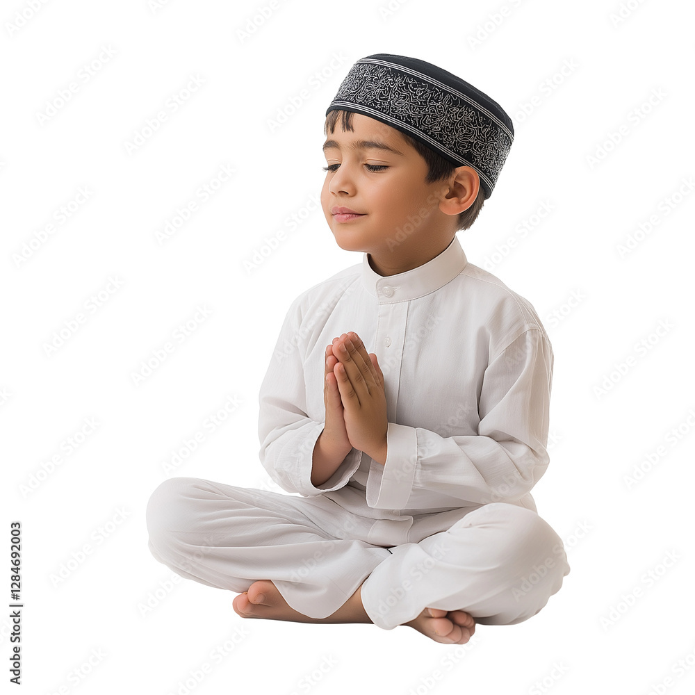 Muslim Boy Praying | Faith, Devotion, Innocence Muslim Boy Praying | Faith, Devotion, Innocence