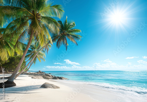 Fototapeta Naklejka Na Ścianę i Meble -  Tropischer Traumstrand