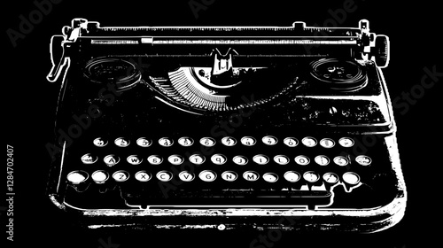 Vintage Typewriter - A Timeless Writing Machine