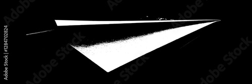 Intricate Paper Airplane Design