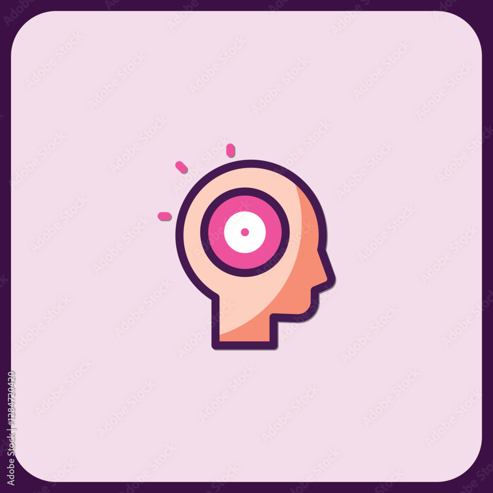 Mindfulness Icon: Inner Focus and Clarity Mindfulness Icon: Inner Focus and Clarity