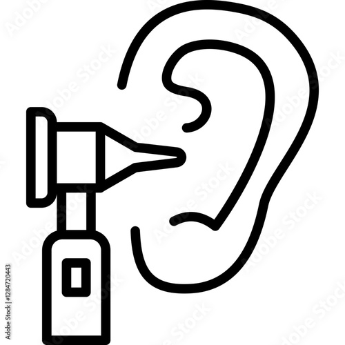 Hearing Check line icon