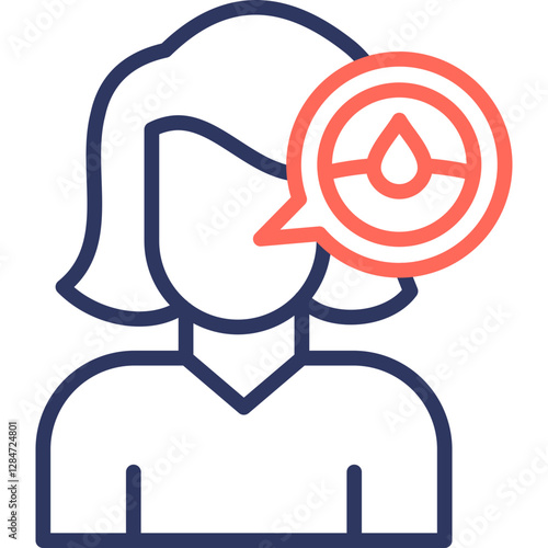 Skin Check line color icon