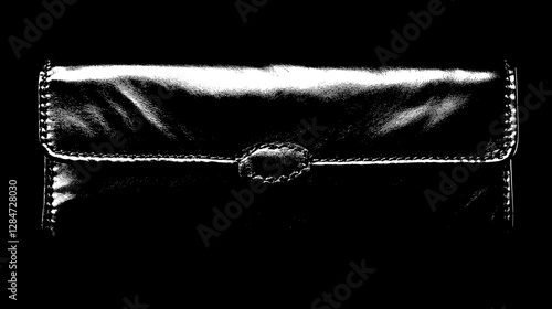Premium Black Leather Wallet - Exquisite Design