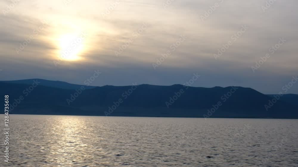 Calm nature, sea, tranquil ethereal sunset view. Harmony, relax, meditating and mental health concept. Calm nature, sea, tranquil ethereal sunset view. Harmony, relax, meditating and mental health concept.