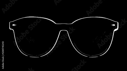 Stylish Black Round Sunglasses - Fashionable Eyewear